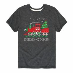 Licensed Character Boys 8-20 Choo Choo Christmas Train Graphic Tee