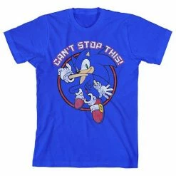 Licensed Character Boys 8-20 Sonic The Hedgehog Retro Graphic Tee
