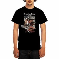 Licensed Character Men's Attack On Titan Tee Heather Lt Blue -Licensed Character Shop unnamed file 6932