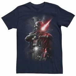 Licensed Character Men's Star Wars Darth Vader Dark Space Tee Navy -Licensed Character Shop unnamed file 6958