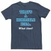 Licensed Character Men's That's A Horrible Idea. What Time? Tee Charcoal