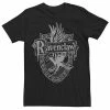 Licensed Character Men's Harry Potter Ravenclaw Detailed Crest Tee Black -Licensed Character Shop unnamed file 6973