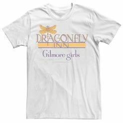 Licensed Character Men's Gilmore Girls Dragonfly Inn Logo Tee White -Licensed Character Shop unnamed file 6987