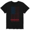 Licensed Character Men's Fishing Pole Flag Tee Black -Licensed Character Shop unnamed file 6992