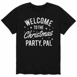Licensed Character Men's Christmas Party Pal Tee Red -Licensed Character Shop unnamed file 7017