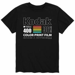 Licensed Character Men's Kodak Logo Tee Black -Licensed Character Shop unnamed file 7019