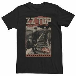 Licensed Character Men's ZZ Top Tres Hombres Album Cover Poster Tee