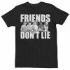 Licensed Character Men's Netflix Stranger Things Friends Don't Lie Group Shot Tee -Licensed Character Shop unnamed file 7112
