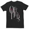 Licensed Character Men's Disney Alice In Wonderland Off With Their Heads Text Stack Tee -Licensed Character Shop unnamed file 7116
