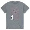 Licensed Character Men's Peanuts Valentine Snoopy Hearts Tee -Licensed Character Shop unnamed file 7122