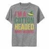 Licensed Character Boys 8-20 Elf I'm A Cotton Headed Ninny-Muggins Graphic Tee -Licensed Character Shop unnamed file 7153