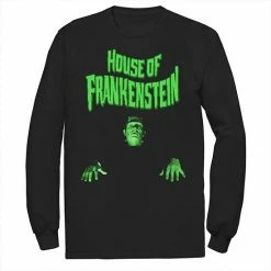 Licensed Character Men's Universal Monsters House Of Frankenstein Tee