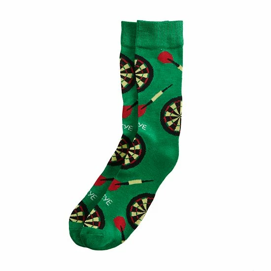 Licensed Character Men's Patterned Novelty Crew Socks Pink 4 Licensed Character Men's Patterned Novelty Crew Socks Pink - Image 2