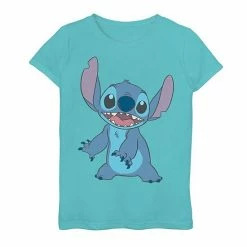Licensed Character Disney's Lilo & Stitch Girls 7-16 Simple Stitch Portrait Graphic Tee