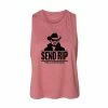 Licensed Character Juniors' Yellowstone "Send Rip" Cropped Tank Top -Licensed Character Shop unnamed file 7245