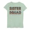 Licensed Character Girls 7-16 Sister Squad Rainbow Dropshadow Graphic Tee Tahi Blue