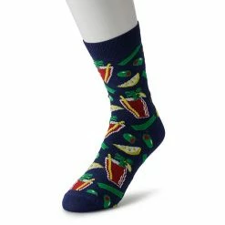 Licensed Character Men's Patterned Novelty Crew Socks Pink 26 Licensed Character Men's Patterned Novelty Crew Socks Pink -Licensed Character Shop unnamed file 726