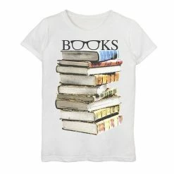 Licensed Character Girls 7-16 Book Specs Poster Graphic Tee
