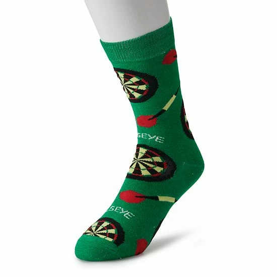 Licensed Character Men's Patterned Novelty Crew Socks Pink 11 Licensed Character Men's Patterned Novelty Crew Socks Pink - Image 9