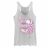 Licensed Character Juniors' Disney Alice In Wonderland Cheshire Cat Tank Purple Heather -Licensed Character Shop unnamed file 7297