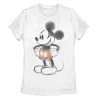 Licensed Character Juniors' Disney's Mickey Mouse Watercolor-Style Portrait Tee -Licensed Character Shop unnamed file 7308
