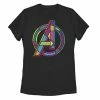 Licensed Character Juniors' Marvel Avengers Comic Pop Art Logo Graphic Tee -Licensed Character Shop unnamed file 7315