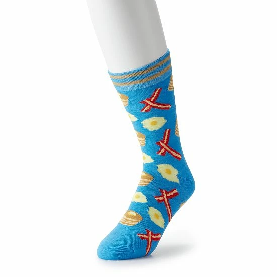Licensed Character Men's Patterned Novelty Crew Socks Pink 16 Licensed Character Men's Patterned Novelty Crew Socks Pink - Image 14
