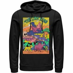 Licensed Character Men's Disney Lion King Legend Of Lion King Colorful Hoodie Black -Licensed Character Shop unnamed file 7340