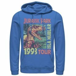 Licensed Character Men's Jurassic Park Isla Nublar 1993 Tour Poster Pullover Hoodie Charcoal Heather -Licensed Character Shop unnamed file 7349