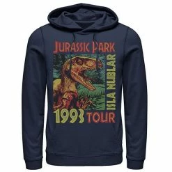Licensed Character Men's Jurassic Park Isla Nublar 1993 Tour Poster Pullover Hoodie Charcoal Heather -Licensed Character Shop unnamed file 7351