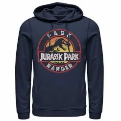 Licensed Character Men's Jurassic Park Ranger Danger Orange Gradient Icon Graphic Pullover Hoodie Athletic Heather -Licensed Character Shop unnamed file 7353