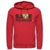 Licensed Character Men's Jurassic World: Fallen Kingdom Save The Dinos Hoodie Red