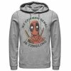 Licensed Character Men's Marvel Deadpool Common Sense Is Tingling Hoodie -Licensed Character Shop unnamed file 7370