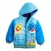 Licensed Character Toddler Boy Baby Shark Hooded Puffer Coat -Licensed Character Shop unnamed file 742