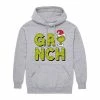 Licensed Character Men's Dr. Seuss Grinch Grinch Fur Letters Hoodie -Licensed Character Shop unnamed file 7466