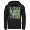 Licensed Character Men's Marvel Loki Time Variant Authority Loki Double Image Hoodie -Licensed Character Shop unnamed file 7467