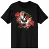 Licensed Character Men's Natural World Skull And Rose Tee -Licensed Character Shop unnamed file 7542