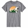 Licensed Character Men's Peanuts Campfire Mugs Tee Blue -Licensed Character Shop unnamed file 7595