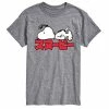 Licensed Character Men's Peanuts Kanji Snoopy Tee Blue -Licensed Character Shop unnamed file 7610