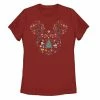 Licensed Character Juniors' Disney's Mickey And Minnie Christmas Mashup Tee -Licensed Character Shop unnamed file 762
