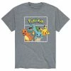 Licensed Character Men's Pokemon Team Tee Green -Licensed Character Shop unnamed file 7630
