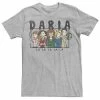 Licensed Character Men's Daria LA LA LA Group Shot Panel Tee -Licensed Character Shop unnamed file 7637