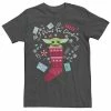 Licensed Character Men's Star Wars The Mandalorian The Child All I Want For Christmas Tee -Licensed Character Shop unnamed file 7638