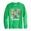 Licensed Character Boys 8-20 Minecraft Characer Squares Long Sleeve Graphic Tee -Licensed Character Shop unnamed file 764