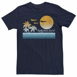Licensed Character Men's Top Gun Fightertown Vintage Sunset Tee