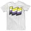 Licensed Character Adult Pride Nonbinary Flag Tee -Licensed Character Shop unnamed file 7689