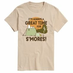 Licensed Character Men's Peanuts Smores Snoopy Woodstock Tee White -Licensed Character Shop unnamed file 7731