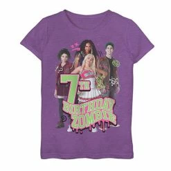 Licensed Character Disney's Zombies Girls 7-16 7th Birthday Graphic Tee
