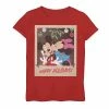 Licensed Character Girls 7-16 Disney Mickey & Minnie Mouse "Happy Holidays" Portrait Tee -Licensed Character Shop unnamed file 7741