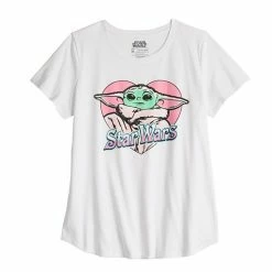 Licensed Character Disney's The Mandalorian Women's The Child Graphic Tee -Licensed Character Shop unnamed file 7766